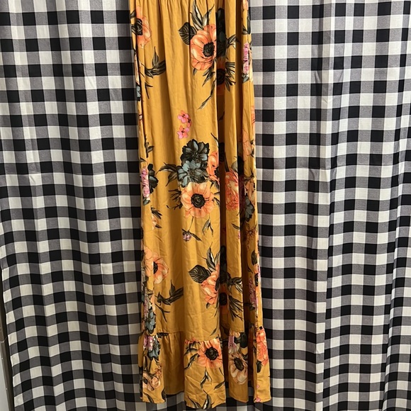 Perfect Floral Flowy Bow Tie Shoulder Maxi Dress - Picture 5 of 15